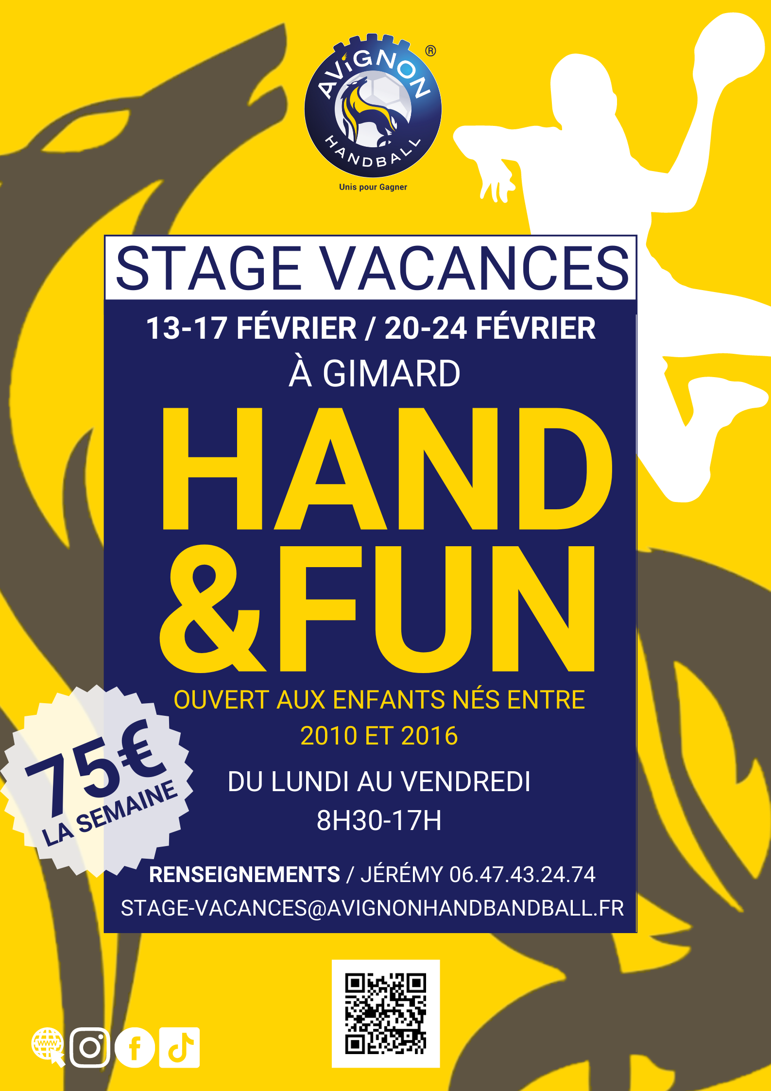 ACTIVITÉS HANDBALL - CUC Loisirs & Vacances